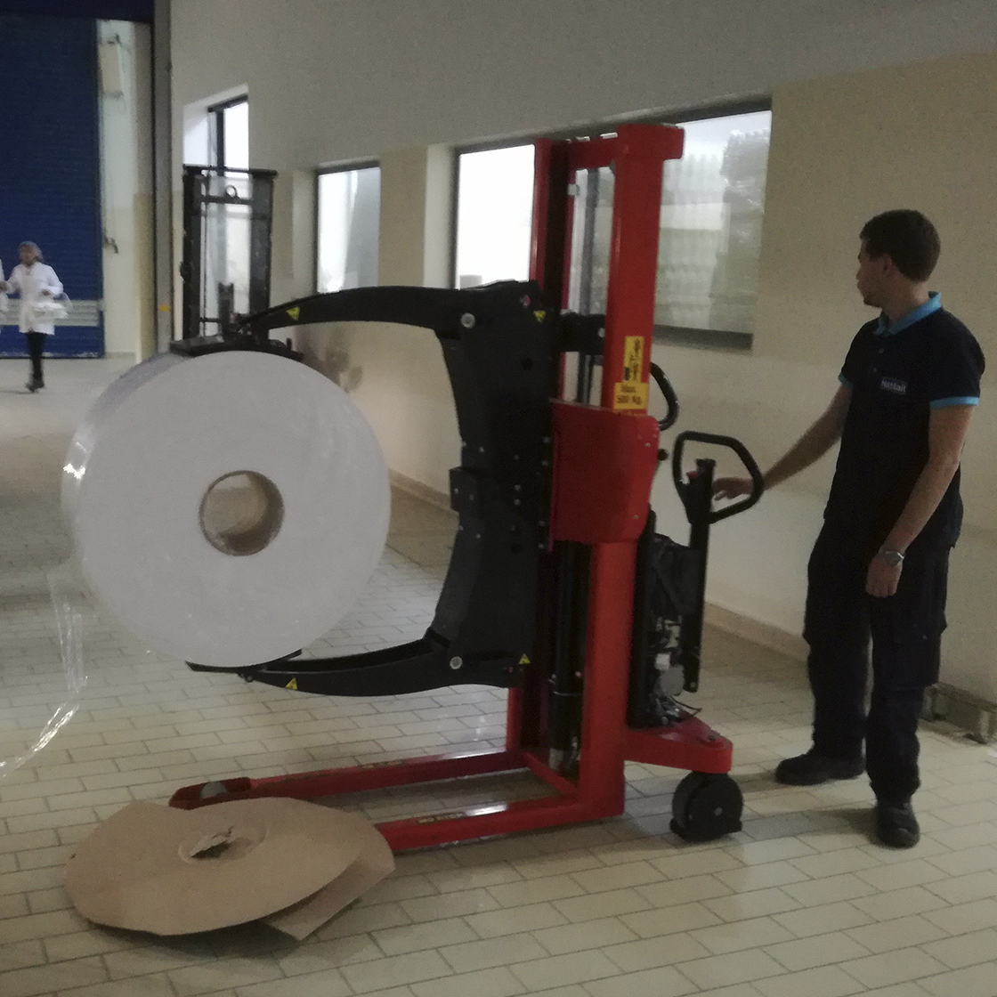 Logitrans Rollenrotator Huck Fördertechnik
