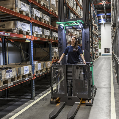 Hochhubkommissionierer Mitsubishi Forklift Trucks